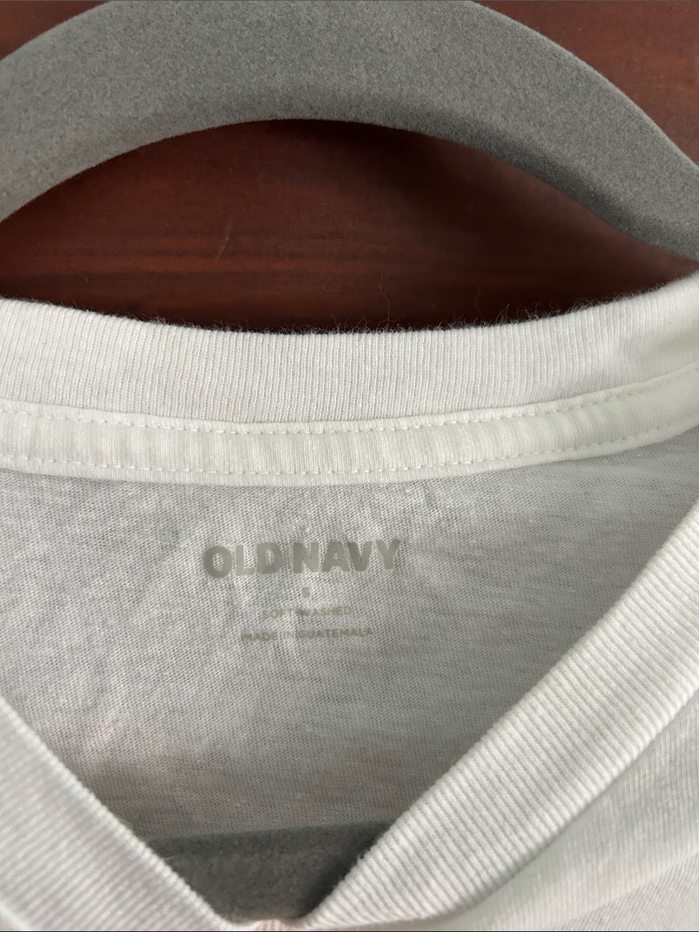 A New Day Black Ribbed Crewneck Tee, Old Navy Graphic Tee, Old Navy Luxe Tee - Picture 3 of 7